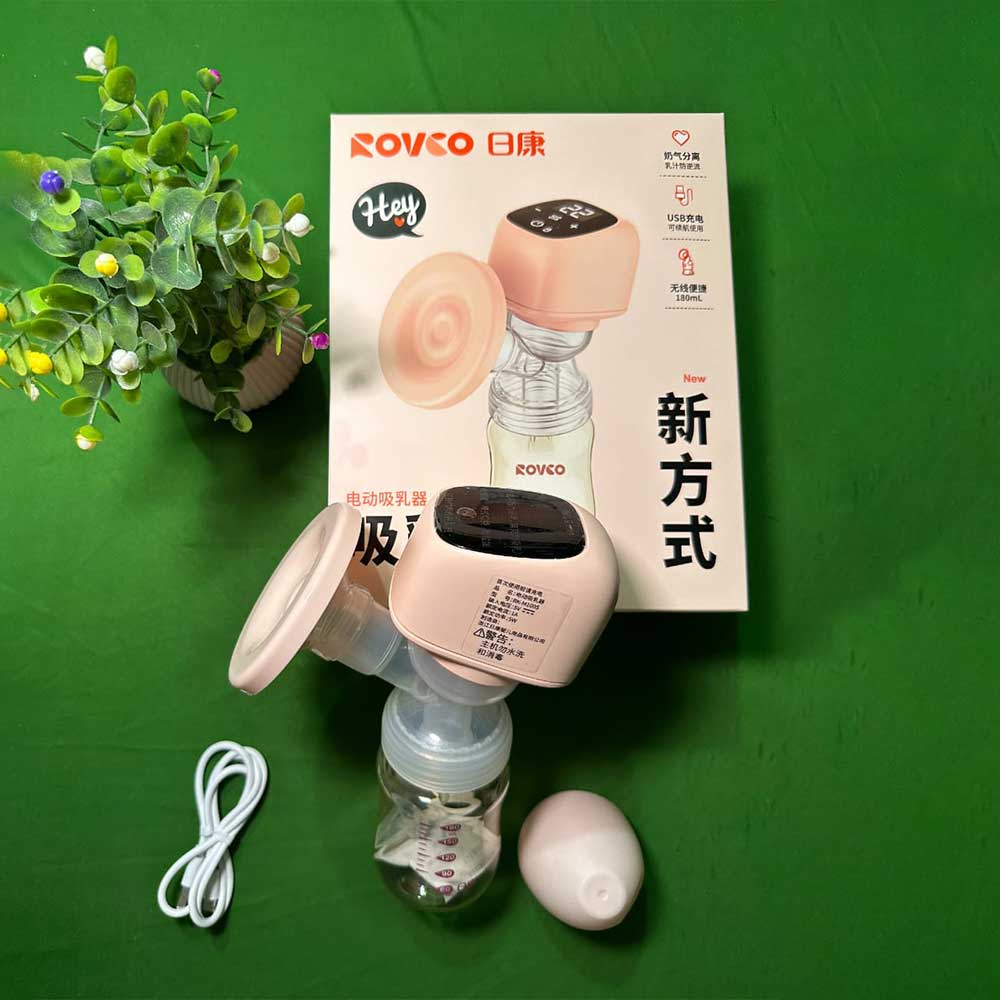 ROVCO Electric Breast Pump – Silent & BPA-Free Milk Collector - Image 2