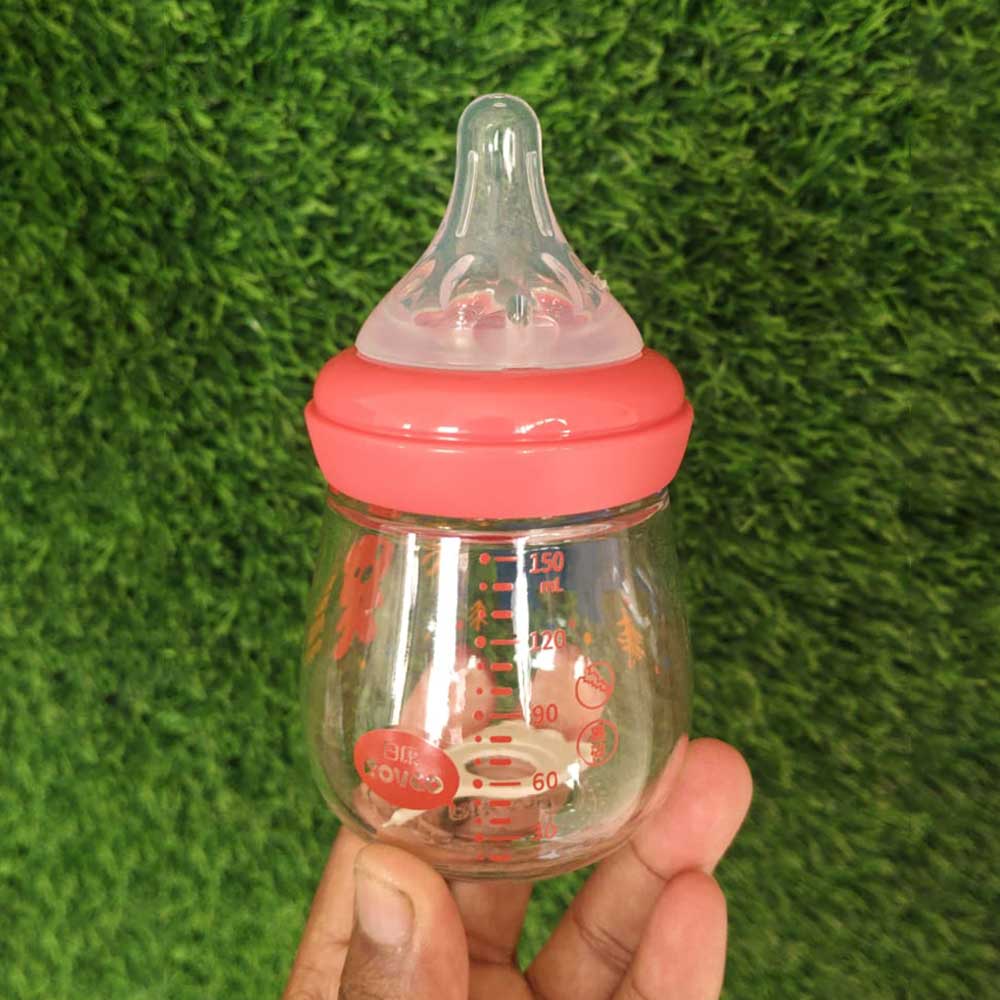 Rovco Wide Neck Glass Feeder 150ml - Image 2