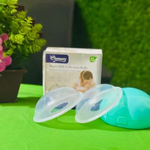 Silicone Wearable Breast Milk Collector With Case – 2 pcs